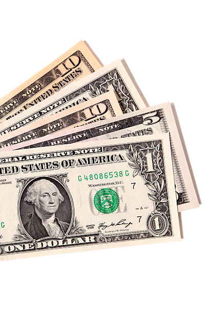 istock Fan of various US dollar bills 484520461