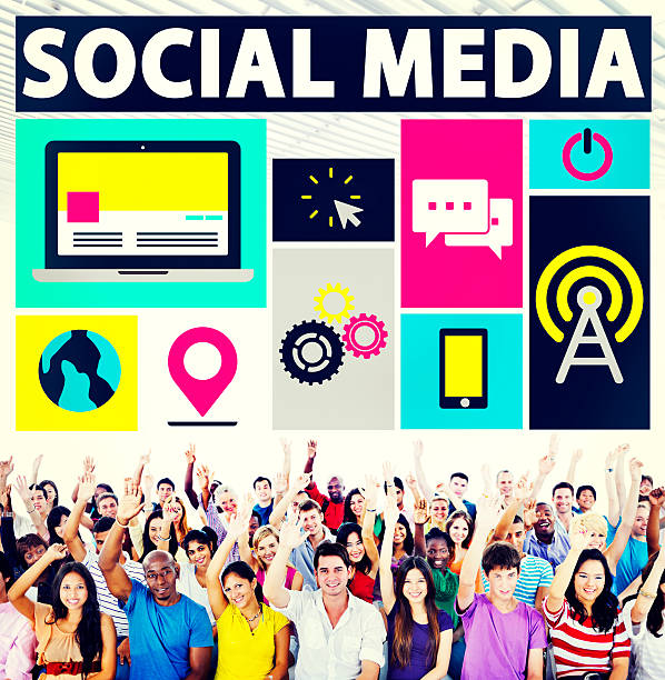 istock Social Media Social Networking Connection Media Link Concept 484527082