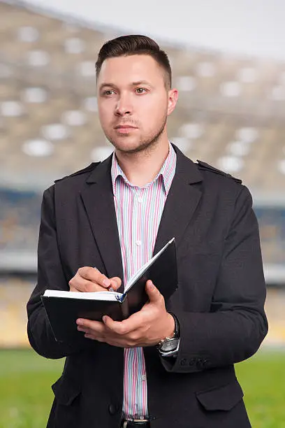 Photo of Football scout at work