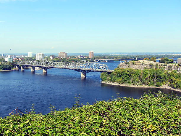 istock Ottawa City View over Bridge 484541859
