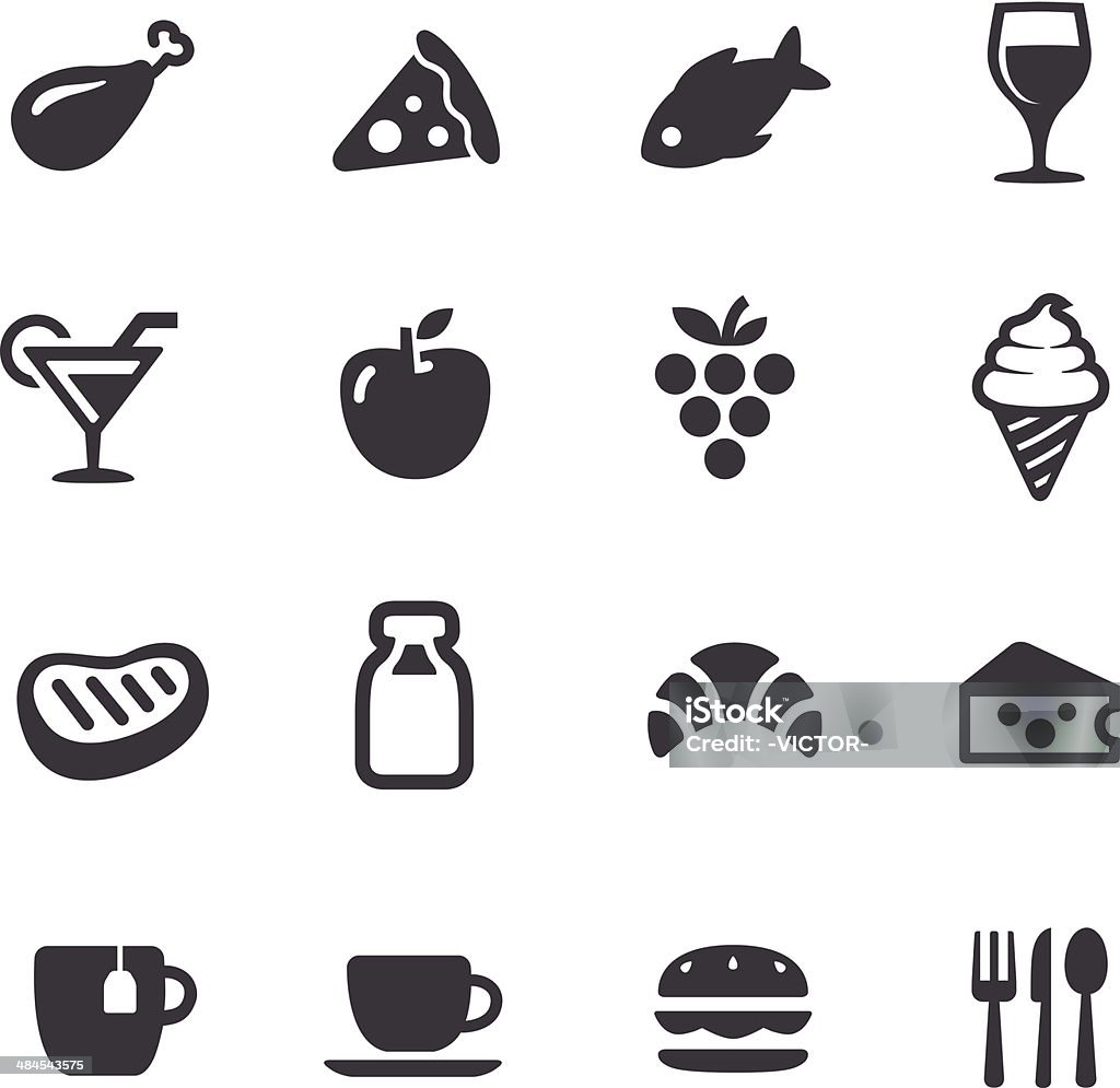 Food Icons - Acme Series See Others: Icon Symbol stock vector