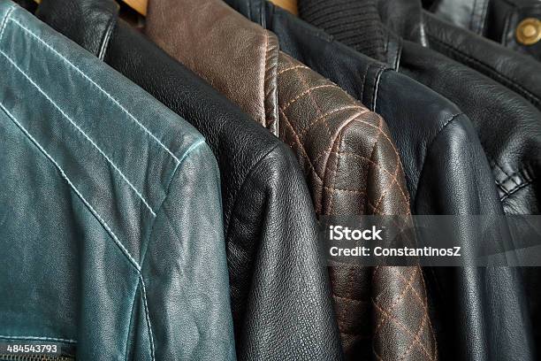 Lederjacke Stockfoto und mehr Bilder von Leder - Leder, Lederjacke, Kleidung