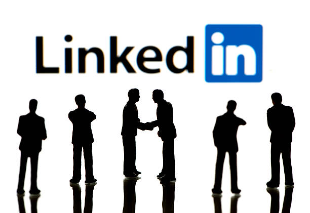 linkedin ビジネス人々 - linked in ストックフォトと画像