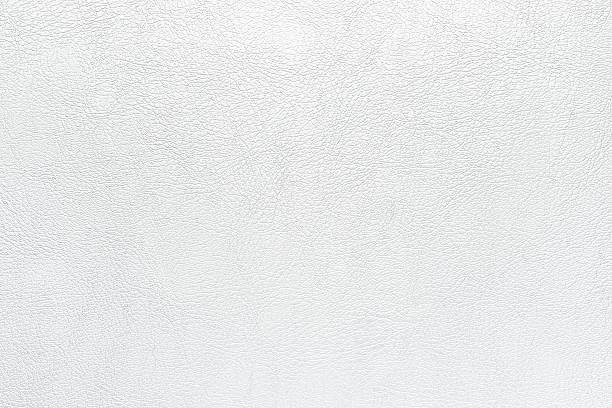 sfondo texture di pelle bianche - leather foto e immagini stock