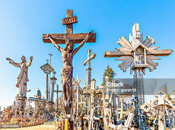 Hill Of Crosses Stock Photo - Download Image Now - Religious Cross, Siauliai, Lithuania