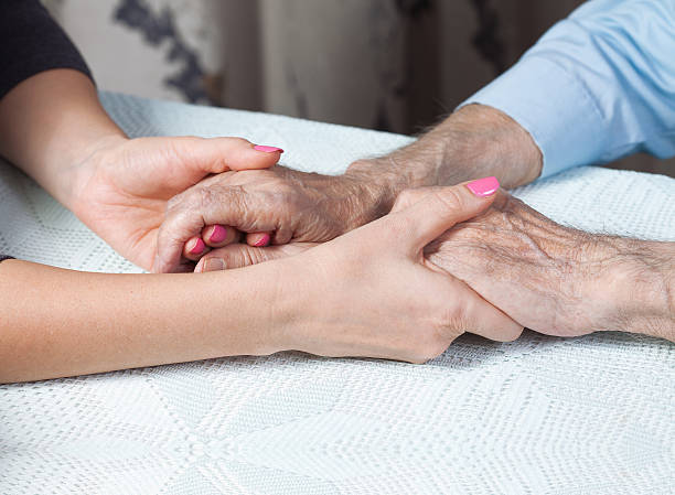 istock Care is at home of elderly 484546514