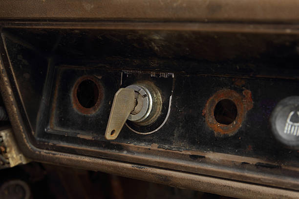 istock Key of old car 484546988