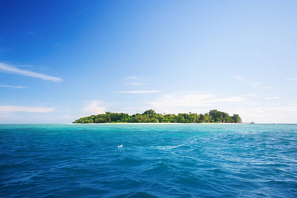 ilha tropical - sipadan island imagens e fotografias de stock