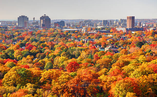Autumn in New Haven Connecticut