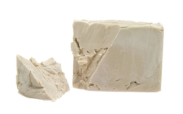 istock Cubes of fresh yeast 484551778