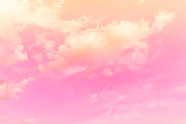 soft cloud background with gradient colorful soft cloud background with gradient colorful california fuchsia stock pictures, royalty-free photos & images