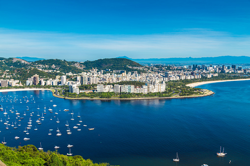 Aerial view of Rio de Janeiro, Brazil
