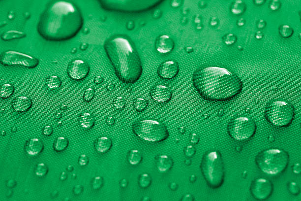 istock Closeup of rain drops 484557912