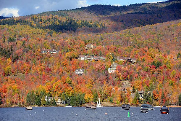 istock Mont Tremblant with Fall Foliage, Quebec, Canada 484559598