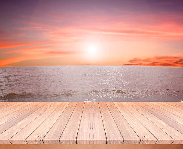 istock Sea to Sky sunset Wood Floor Balcony 484565392