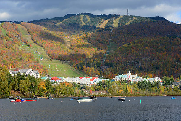 istock Mont Tremblant with Fall Foliage, Quebec, Canada 484565524
