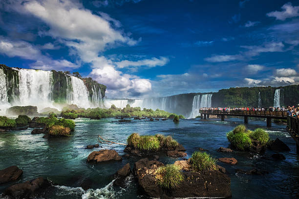 istock Iguacu Falls, Brazil, South America 484566476