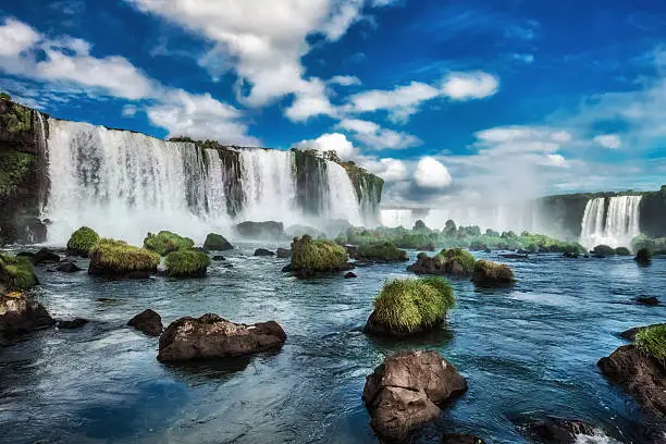 Iguacu Falls, Iguacu National Park, Waterfall, Argentina, Brazil