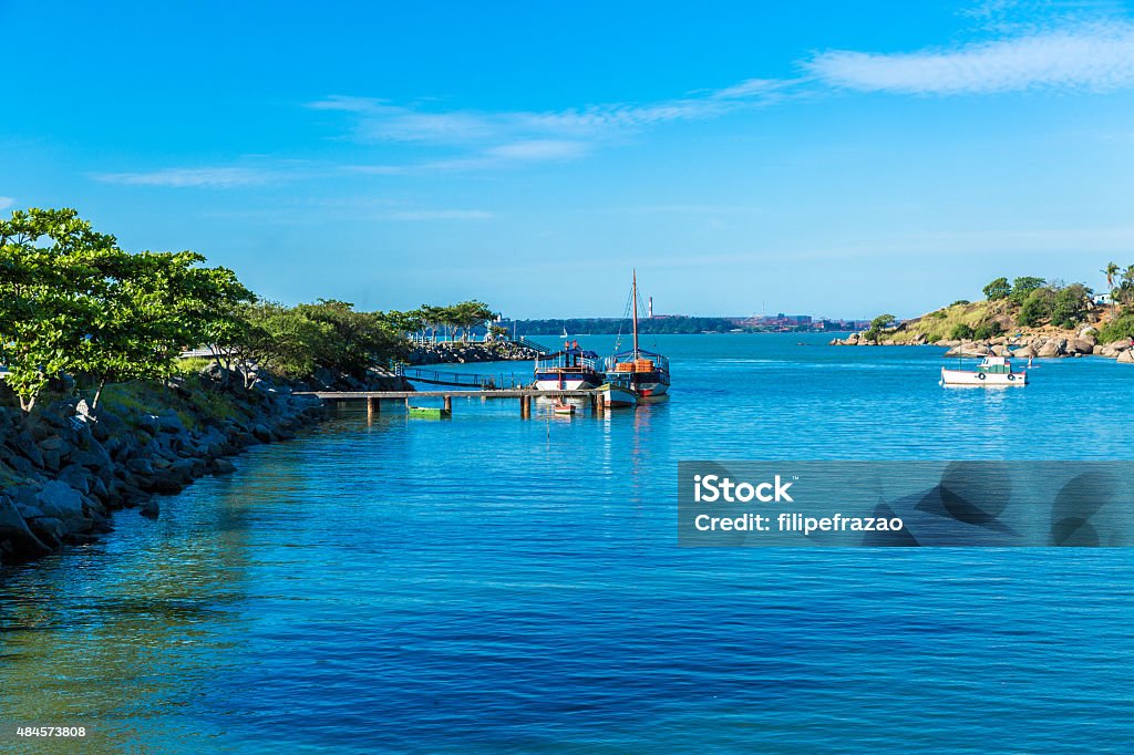 Beautiful bay in Vitoria, Espirito Santo in Brazil 2015 Stock Photo