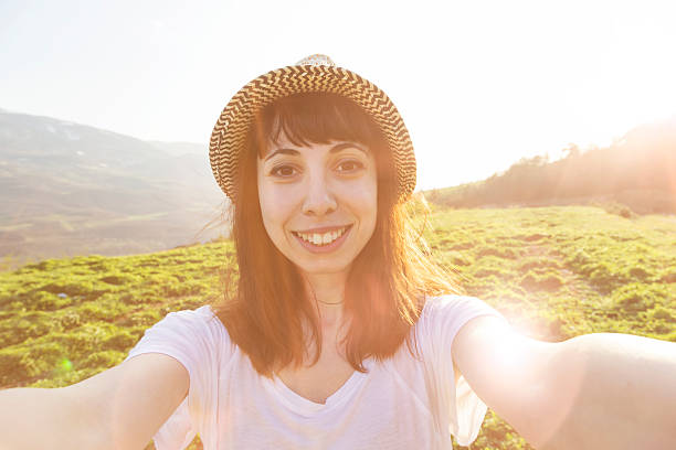istock Happiness Young Girl Shooting Selfie 484574696