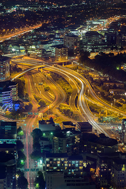 istock Streets of Auckland by night 484575892