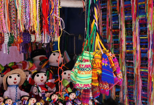 Ornaments at Souk in Medina District of Marrakesh, Morocco