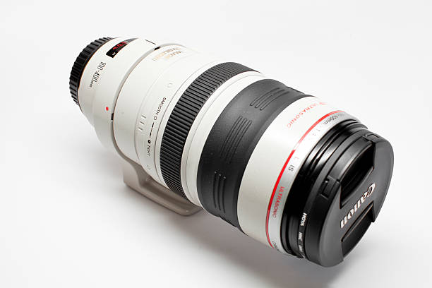 canon ef 100- 400 mm f/4. 5-5.6l jest usm soczewki - photography lens aperture sharp zdjęcia i obrazy z banku zdjęć