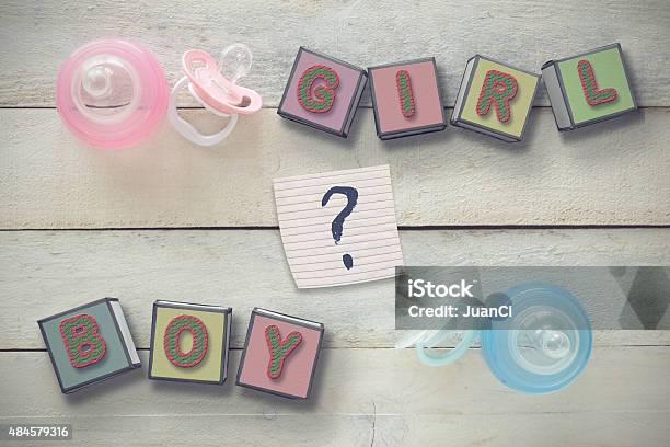 Is A Boy Or A Girl Stock Photo - Download Image Now - 2015, Adult, Alphabet