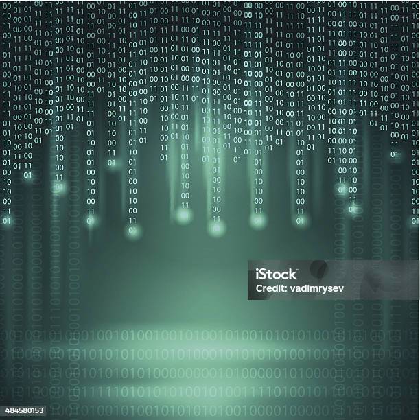 Code Swap Stream Background Stream Of Binary Code Background Stock Illustration - Download Image ...