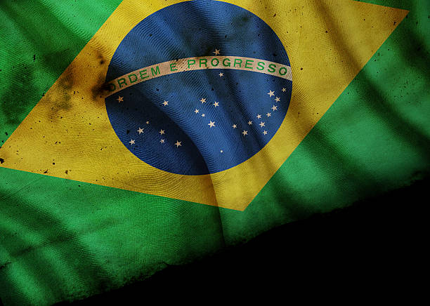 istock Grunge National Flag of Brazil 484580962