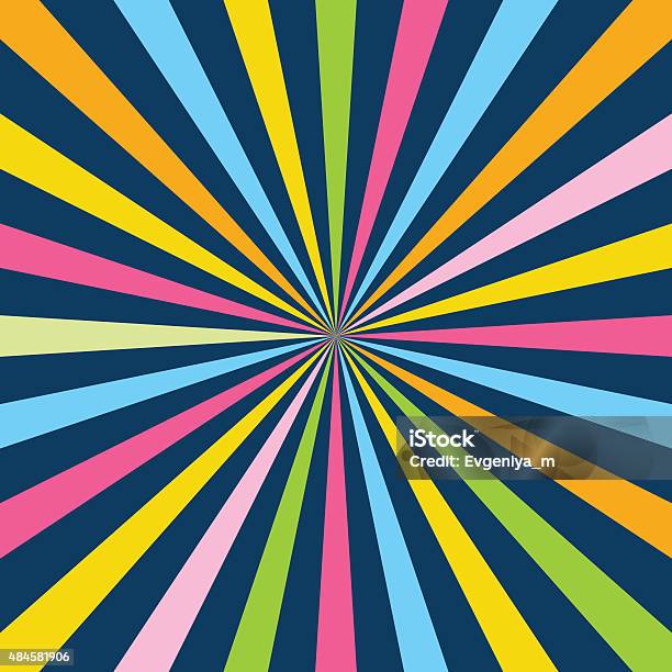 Colour Rays Background Pattern Abstract Background With Color Rays Stock Illustration - Download Image ...