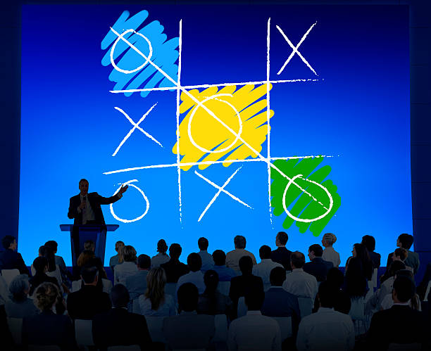 istock Leisure Game Tic Tac Toe Competition Challenge Winner Concept 484582010