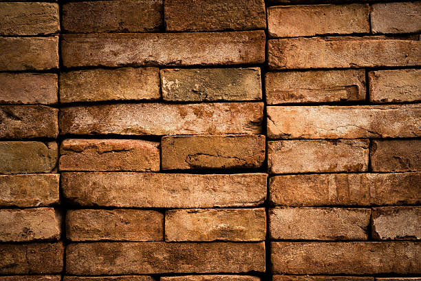 istock Vintage style of Group of brick 484582168