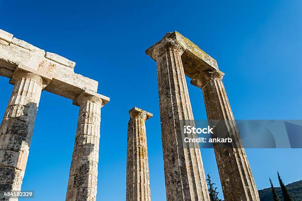 Foto de Pilares De Um Antigo Templo De Zeus e mais fotos de stock de Alto - Descrição Geral - Alto - Descrição Geral, Andaime, Antigo