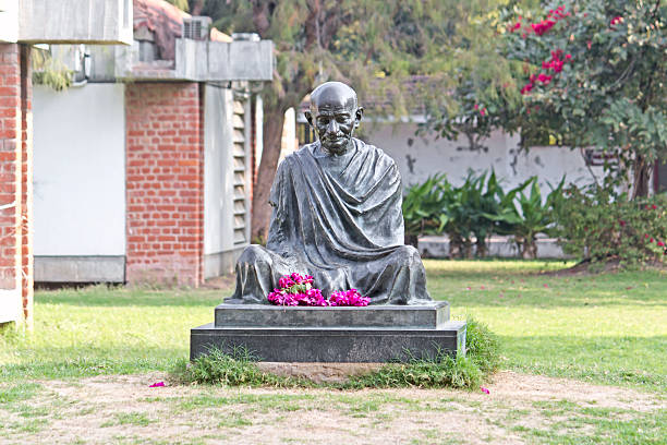 Pondicherry Gandhi Statue