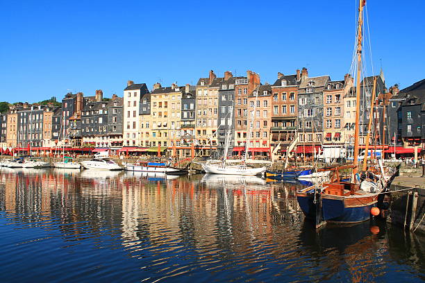 istock Old Honfleur Basin, France 484583668