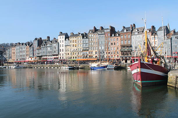 istock Old Honfleur Basin, France 484583678