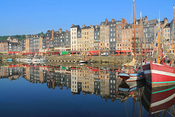 istock Old Honfleur Basin, France 484583704