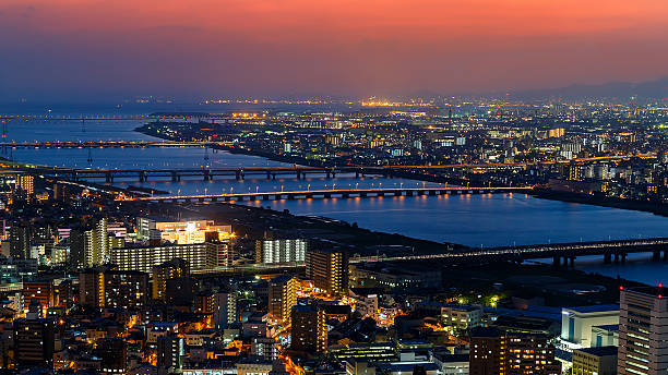 istock Skyline of Umeda District in Osaka 484588120