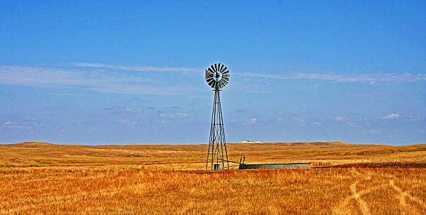 istock Windmill in Fairburn South Dakota 484589758