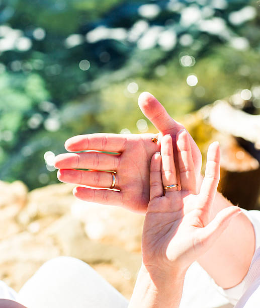 istock ladybug on male and female hands 484590806