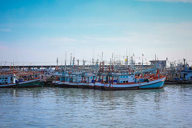istock Small fishing boats 484592248