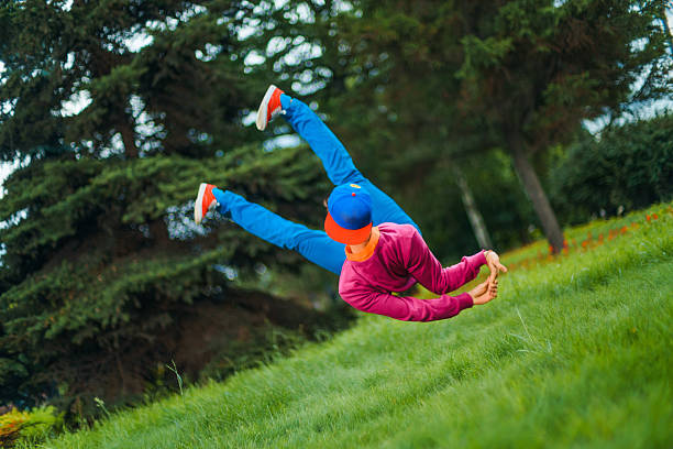 Backlight dancing in nature