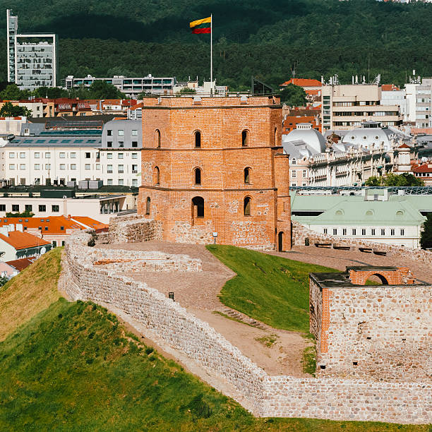 istock Tower Of Gediminas (Gedimino) In Vilnius, Lithuania. 484598922