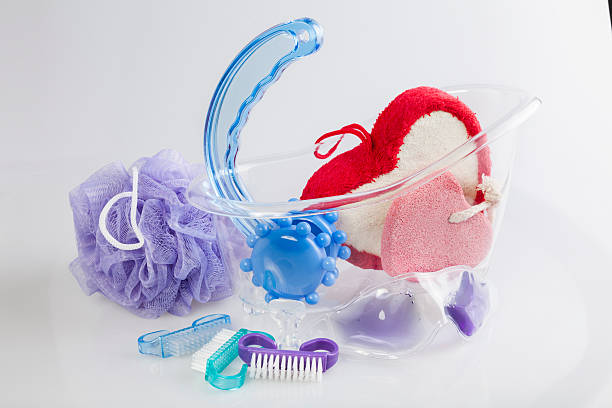 istock Set Bath and Relax Products - Toiletries Stock Image 484605443