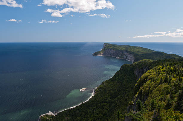 istock Forillon National Park aerial view 484606694