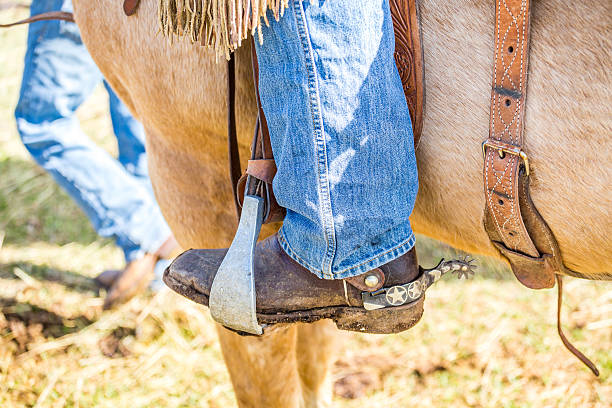 istock Cowboy on a horse 484612822