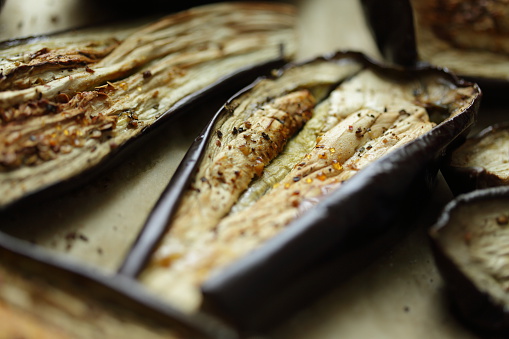Eggplant roasted