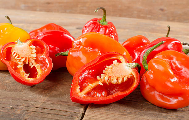 istock Fresh habanero peppers 484615988