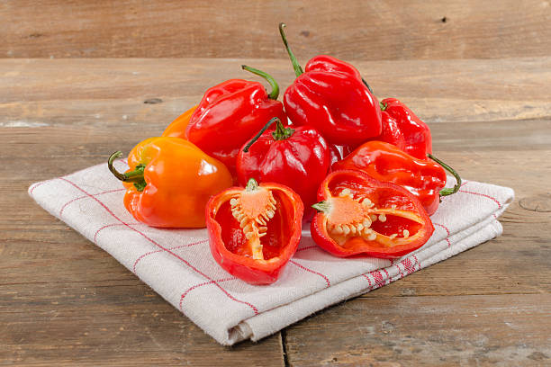 istock Fresh habanero peppers 484616014